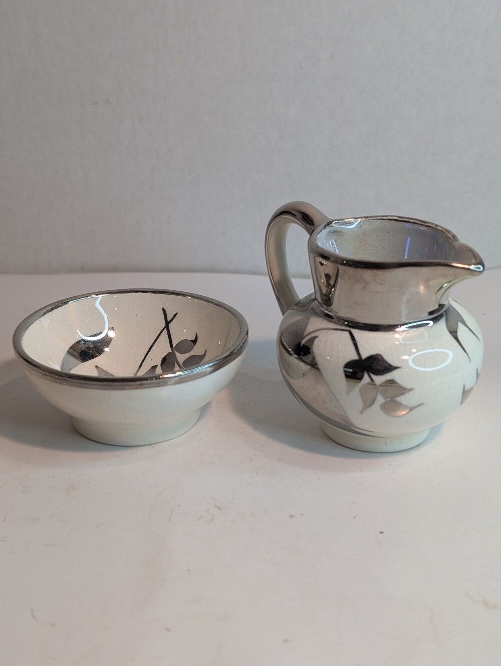 Sandland Ware Lancaster & Sandland Is Mini Sugar/Creamer Hanley England Vintage
